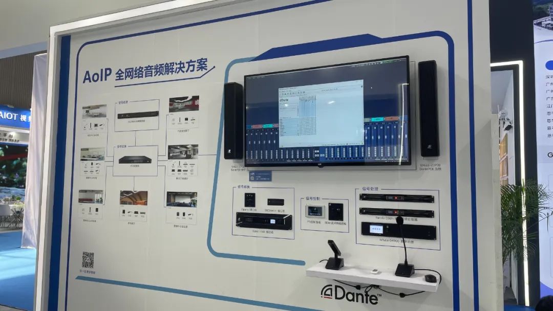 Revisión de la exposición de luz y sonido de Guangzhou 2023 | Soluciones de audio de red completa AoIP